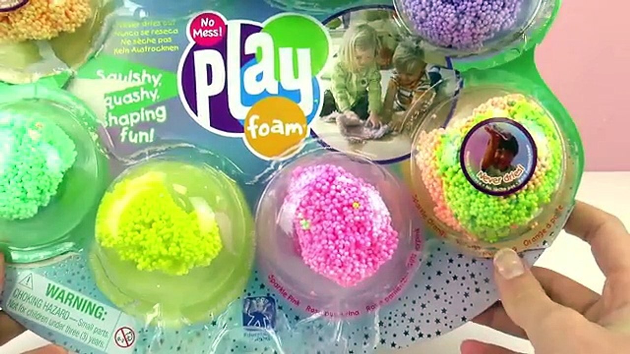 PLAY FOAM MISCHEN! Knetmasse mischen und neue Farben herstellen - Neue Knete selber machen