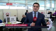 Havalimanlarında oy kullanma işlemi başladı