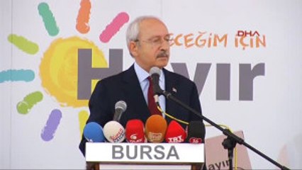 Bursa - CHP Lideri Kılıçdaroğlu, Inegöl'de Konuştu 6