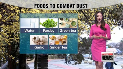 Spring showers nationwide with high level of fine dust