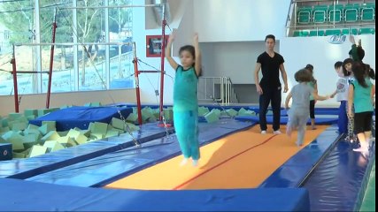 Geleceğin Cimnastikçileri Yetişiyor