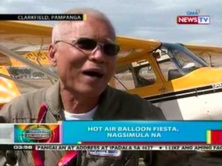BP: Hot air balloon fiesta sa Pampanga, nagsimula na