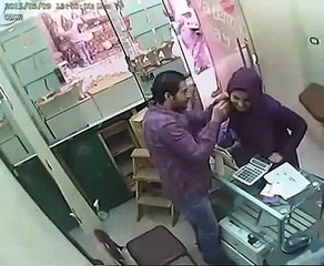 Gold Jeweler Getting Treatment from Clever Lady