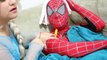 ★ FROZEN ELSAS DRESS IS MISSING ★ Spiderman Superhero Funny Pranks Compilation STOP MOTIO