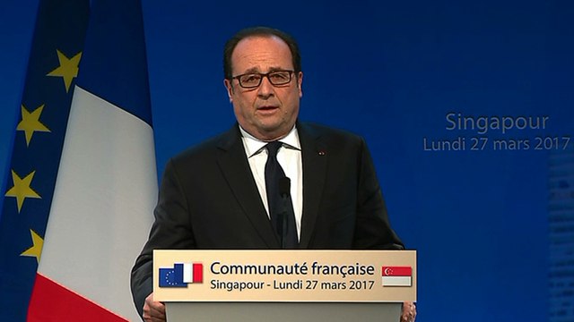 Discours devant la communauté française de Singapour