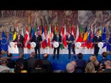 #EU60 Conferenza stampa di Gentiloni, Muscat, Tajani, Juncker e Tusk (25.03.17)
