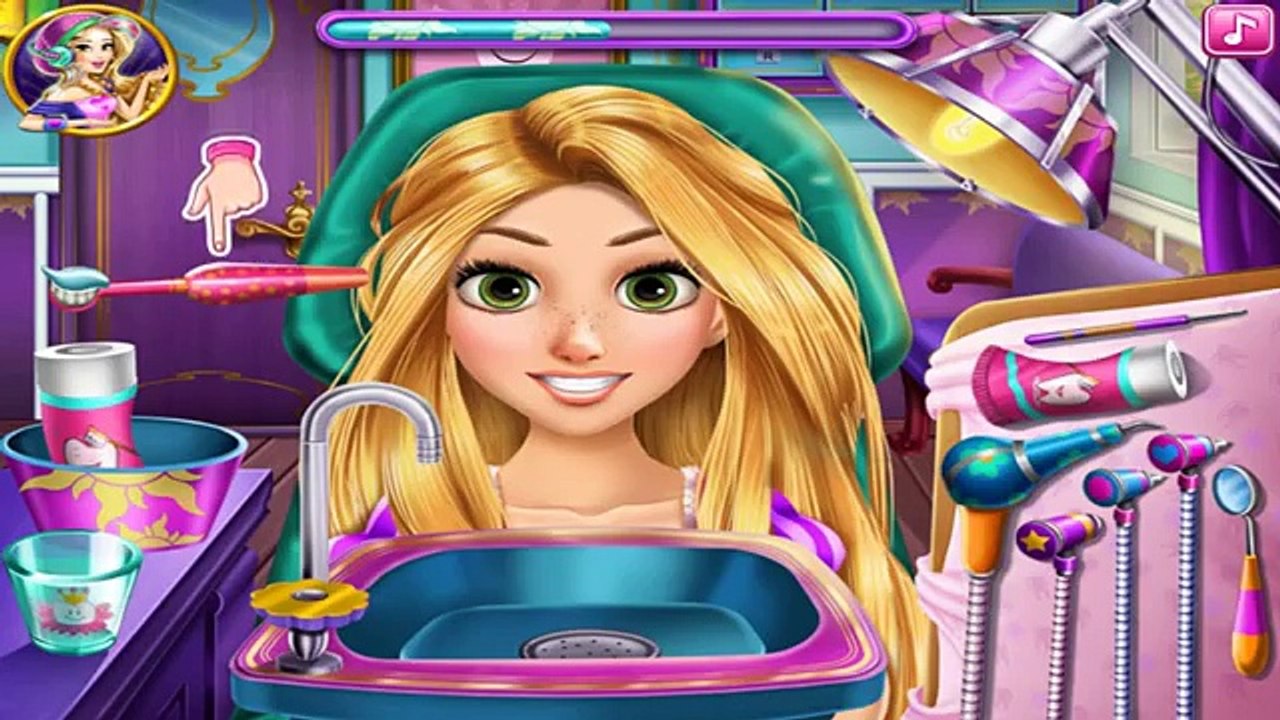 Rapunzel Real Dentist - Best Game for Little Kids