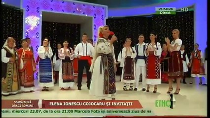 Emilia Marinus - Bade, de dor ma legan (Seara buna, dragi romani! - ETNO TV - 24.07.2014)