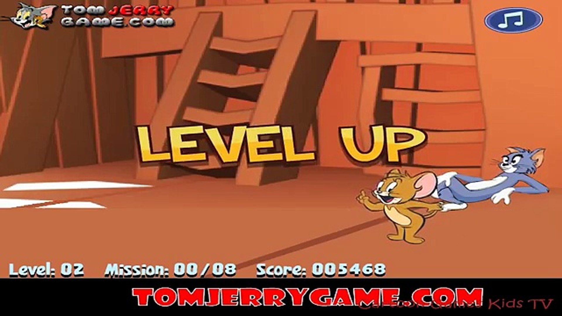 Tom and Jerry / Cheese War 1 + 2 / Cartoon Games Kids TV