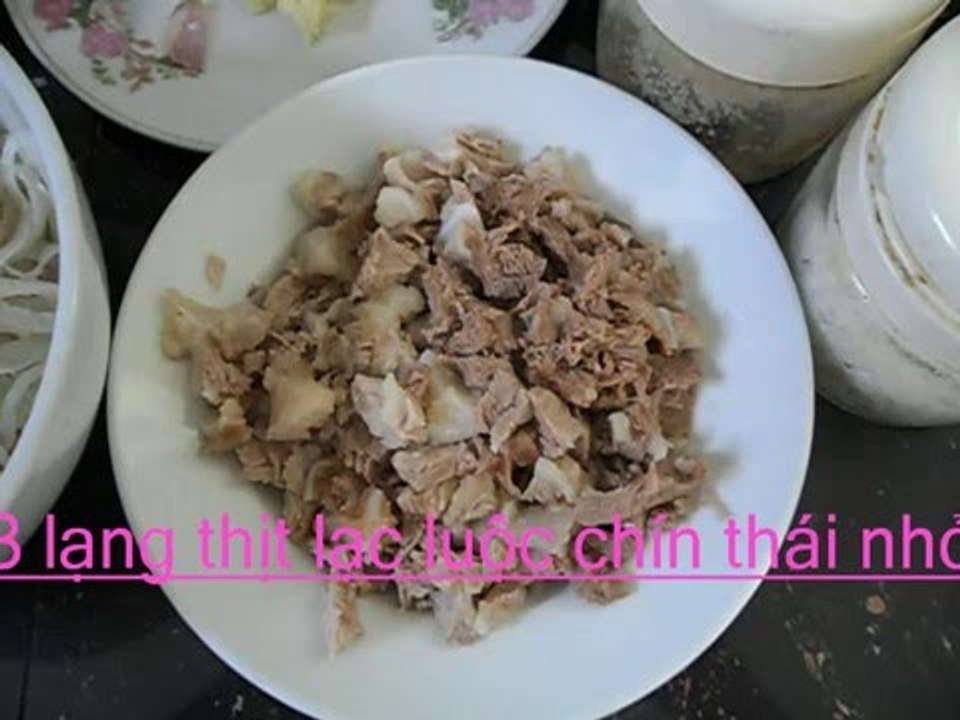 Món Nem Chua Truyền Thống Dương Quan Thủy nguyên,Hải phòng