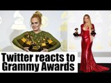 Grammy Awards 2017: Twitter reacts on Adele lady Gaga, La La Land  | Oneindia News