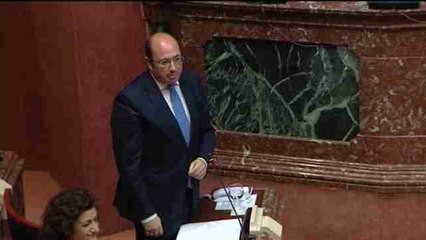 Admitida a trámite la moción de censura contra el presidente de Murcia