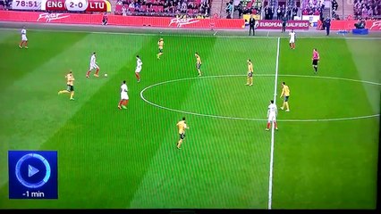 Jamie Vardy produced bizarre reaction after missing chance v Lithuania