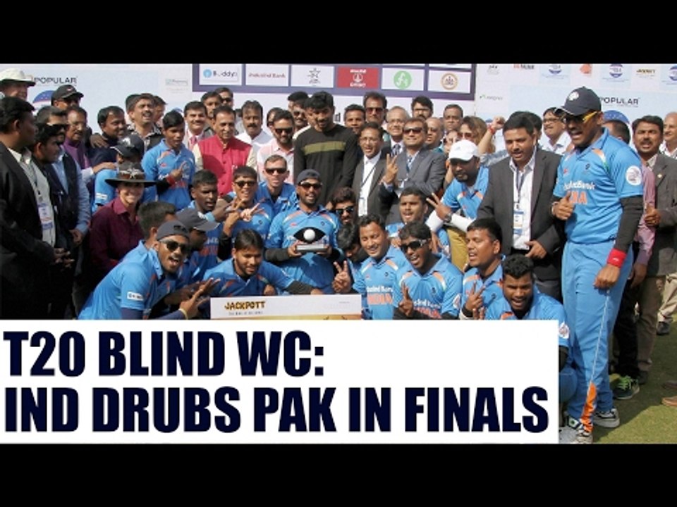 T20 Blind World Cup 2017: India drubs Pakistan...