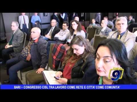 Bari | V Congresso territoriale Cisl Bari