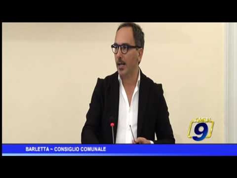 Barletta |  Consiglio comunale