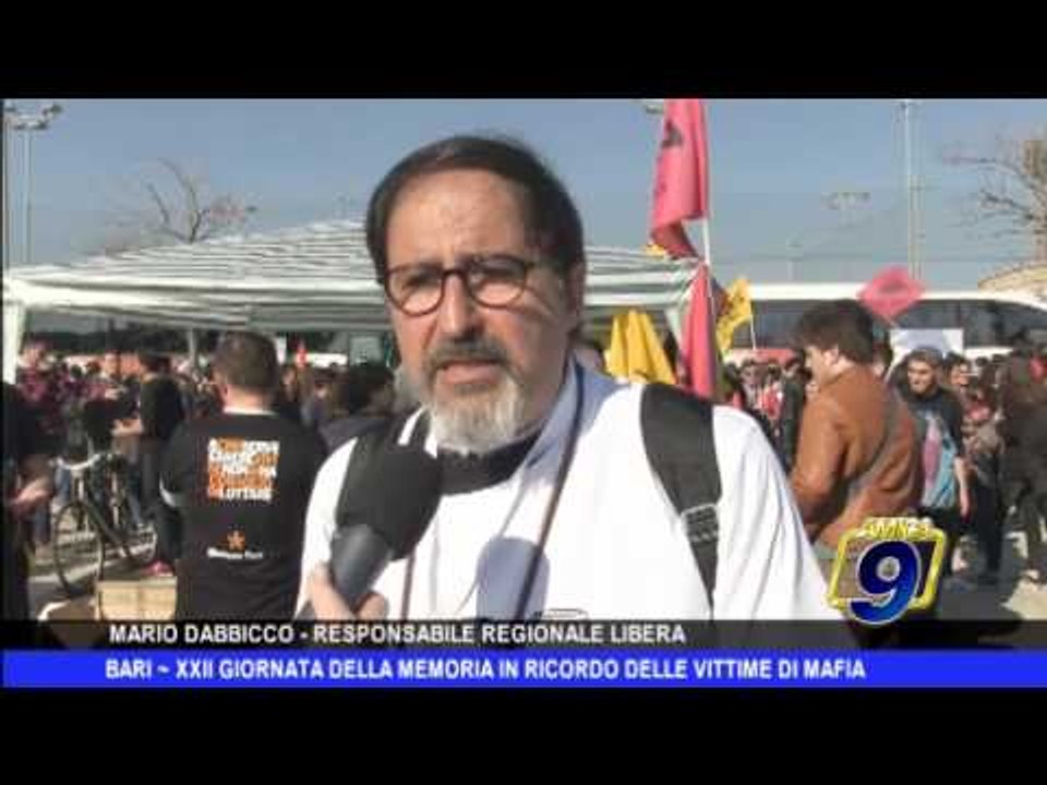 Bari  | XXII Giornata della Memoria in ricordo delle vittime di mafia