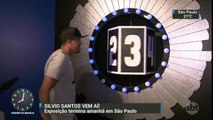 Exposição sobre Silvio Santos é a terceira mais visitada da história do MIS