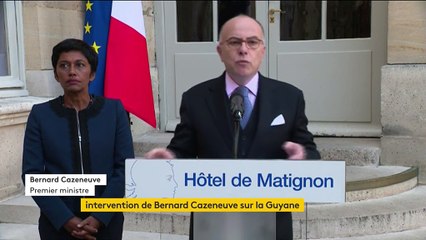 Crise en Guyane : "Des ministres se rendront sur place d'ici la fin de la semaine", annonce Bernard Cazeneuve