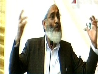 Sirajul haq warn nawaz sharif on blasphamey alw