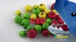 PET SHARK ATTACK! Learn Fruits and Vegetables Food Names Colors ABC Surprises Toys for Kid