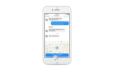 Facebook Messenger Live Location