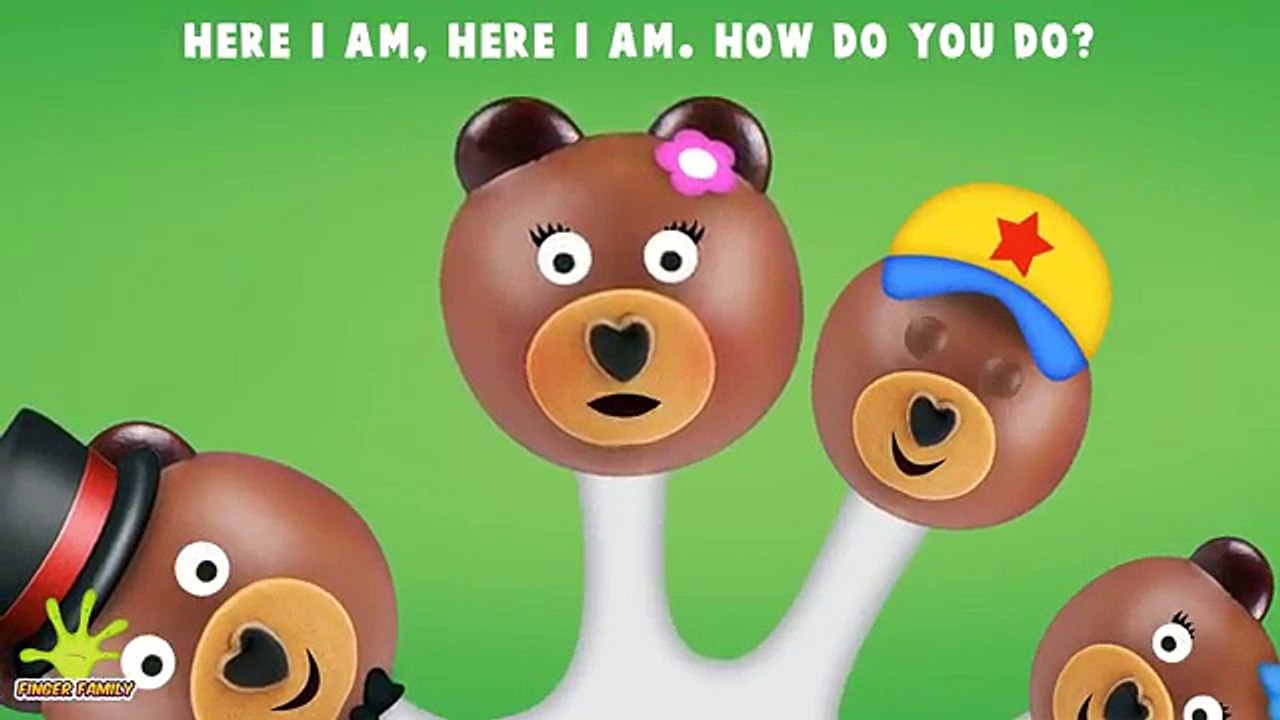 Мега смолистый медведь питьевая Магия кекс поп Папа Песня палец Семья питомник весело для Дети