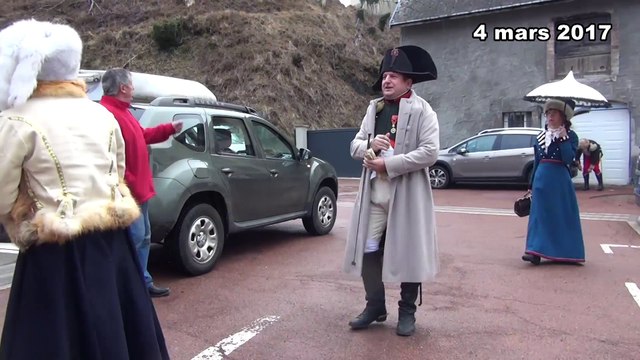 1-Samedi 4 mars 2017 - Petit déjeuner, Napoléon à Laffrey