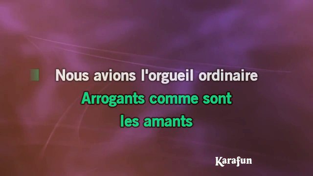 Jean-Jacques Goldman - Je voudrais vous revoir KARAOKE / INSTRUMENTAL
