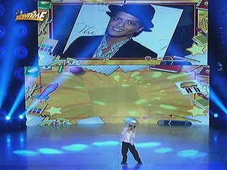 Daiki Karl Ang as Mini Bruno Mars