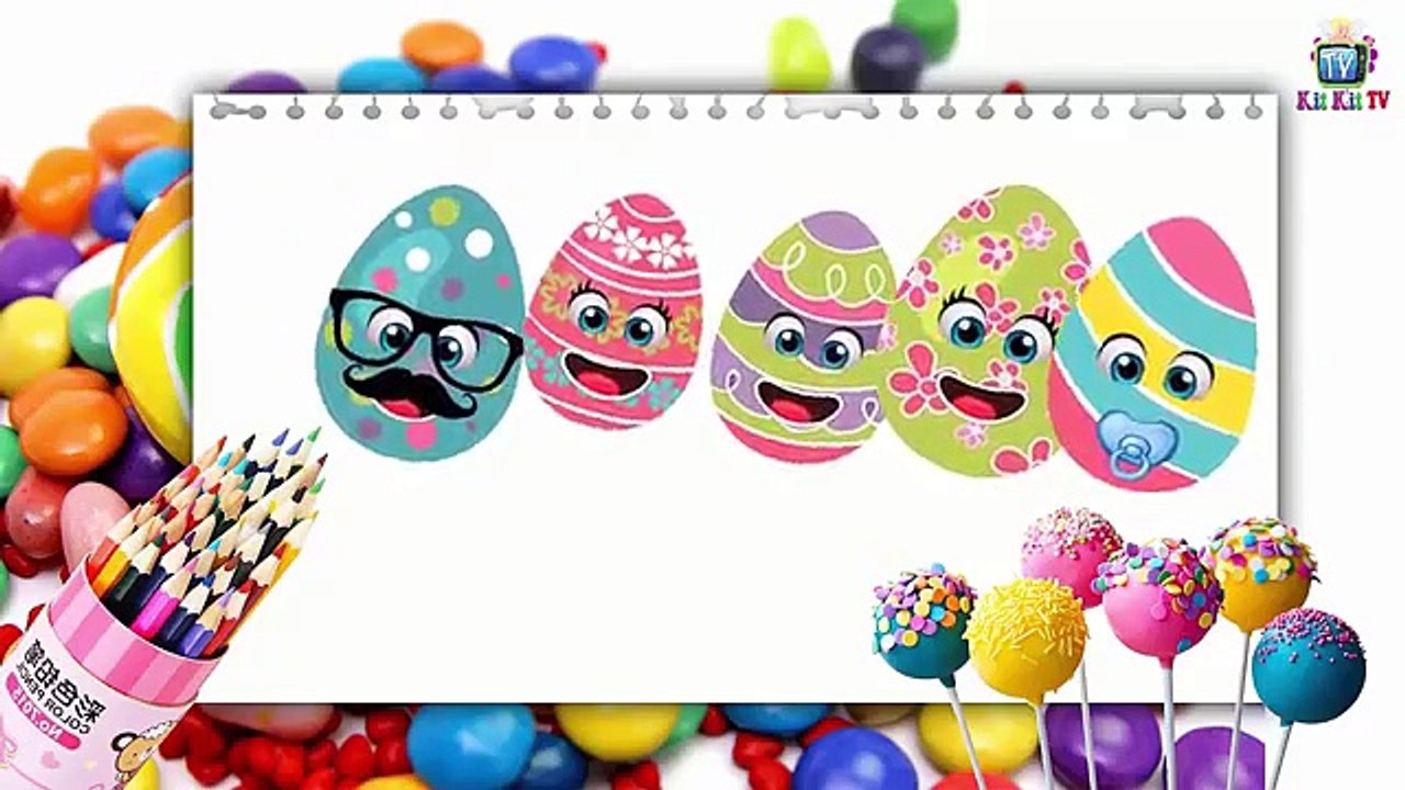 Easter Egg Cake Pops Finger Family | Chocolate Truffles Finger Family | Finger Family Song