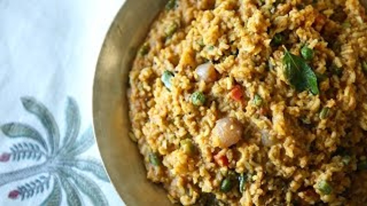Bisi Bele Bath Recipe | How To Make Bisi Bele Bath - Simple Method | South Indian Recipe | Smita Deo