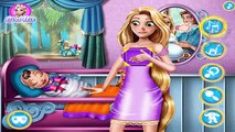 Disney Princess Rapunzel And Flynn Baby Care Cartoons Games for Kids