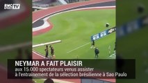 Oh gosh, ce but de Neymar défie la science à l'entraînement