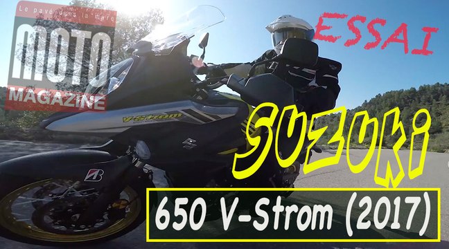 Essai Suzuki 650 V-strom 2017, discrete mais efficace