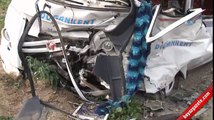 Adana'da trafik kazası: 1 ölü, 18 yaralı