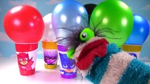 PJ MASKS Balloon Toy Surprise Cups Disney Jr Owlette Catboy Gekko Romeo Luna Girl Night Ni