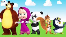 Masha Crying. Dora DRINKS FROM A TOILET. Маша и Медведь Finger Family Nursery Rhymes For C