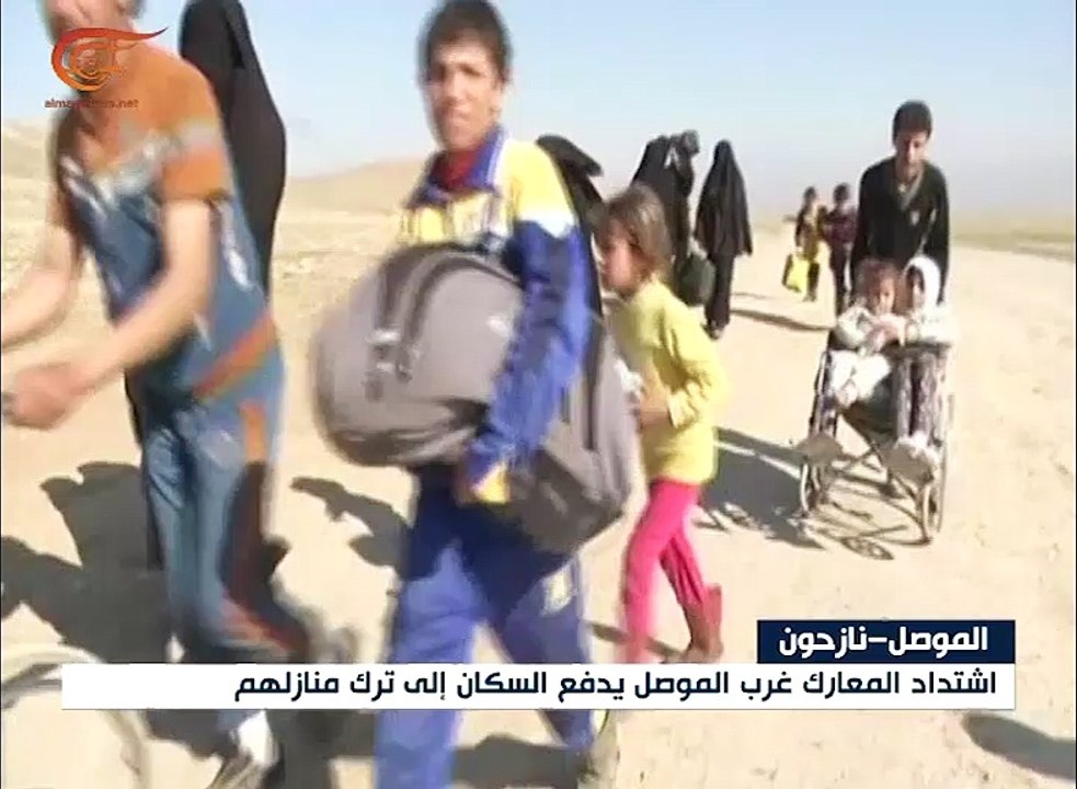 نزوح متواصل للمدنيين من جنوب الموصل