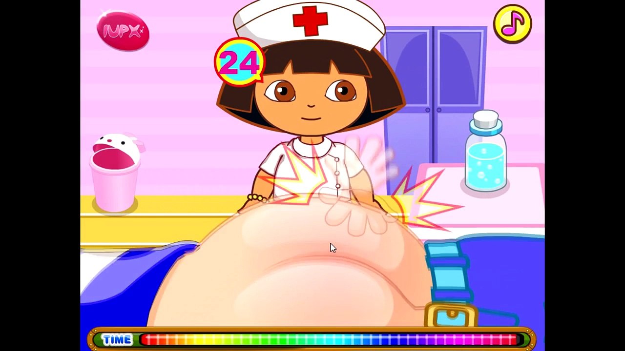Dora The Explorer - Dora Nurse Injection. Full Episodes in English 2016 #Dora_games HD
