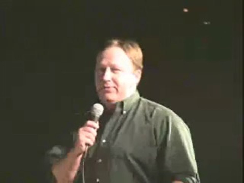 Alex Jones Speaking at Bill Hicks 10th Anniversary (after death) Tribute
