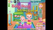 Baby Hazel Sibling Trouble - Nanny Babysitting Baby Game Episode - Dora the Explorer