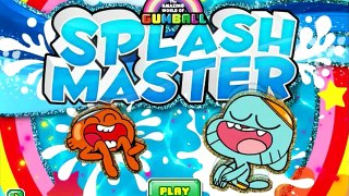 El Increíble Mundo De Gumball Splash Master De Cartoon Network En Los Juegos