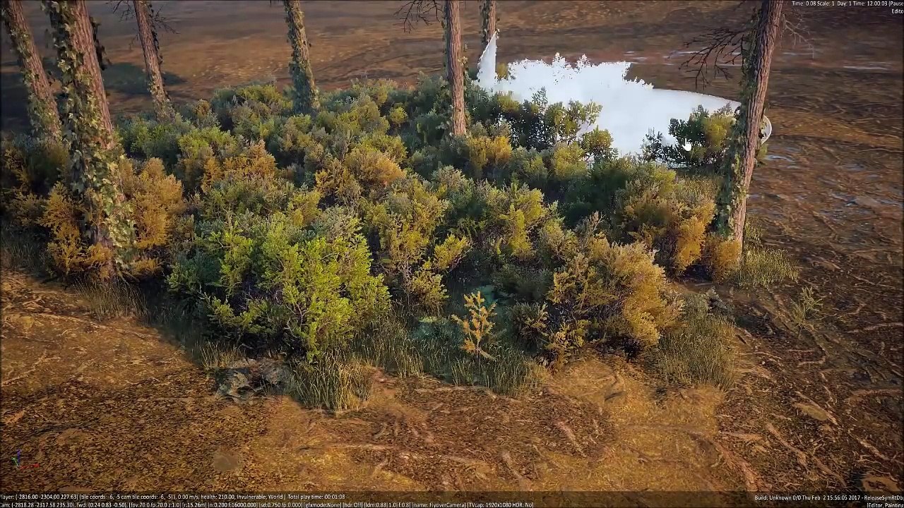 Horizon Zero Dawn - Creación procedural de escenarios