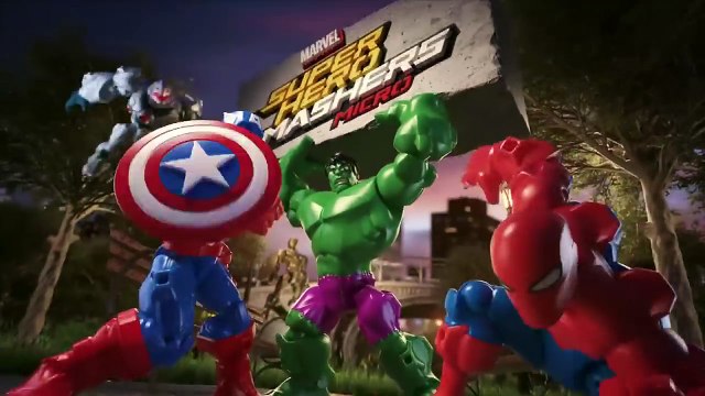 Marvel Super Hero Mashers Micro - ‘Captain America, Spider-Man, & Hulk T.V. Commercial