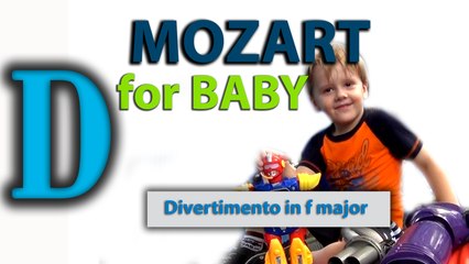 Mozart for baby divertimento in f major
