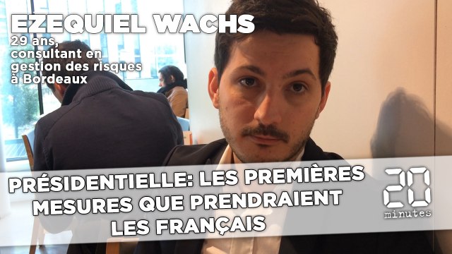 Présidentielle: Les premières mesures que prendraient les français - Frédéric Richard