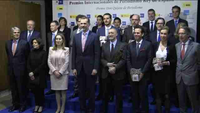 Felipe VI entrega los Premios Rey de España a periodistas iberoamericanos