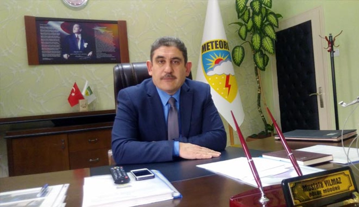 METEOROLOJİ  BÖLGE MÜDÜRÜ  YILMAZ :    “BAHARA  ALDANMAYIN  YAĞIŞLI  GÜNLER  GELİYOR”