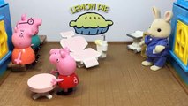 Peppa Pig Play Doh Stop Motion: Doctor Visit George Catches a Cold Gets Needle